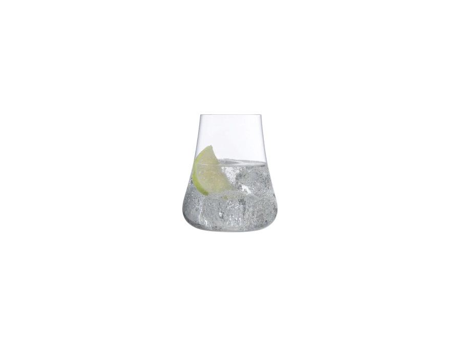 NUDE GLASS Volcano, set 2 bicchieri 550 cc