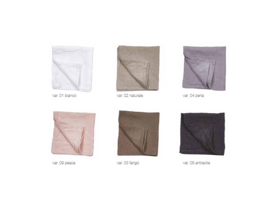 MAISON SUCREE Washed linen, Foulard 260x260