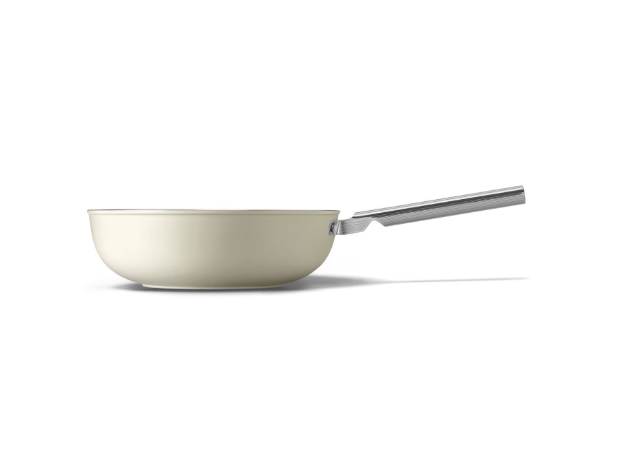 SMEG Wok, 50's style, Ø 30 cm, crema