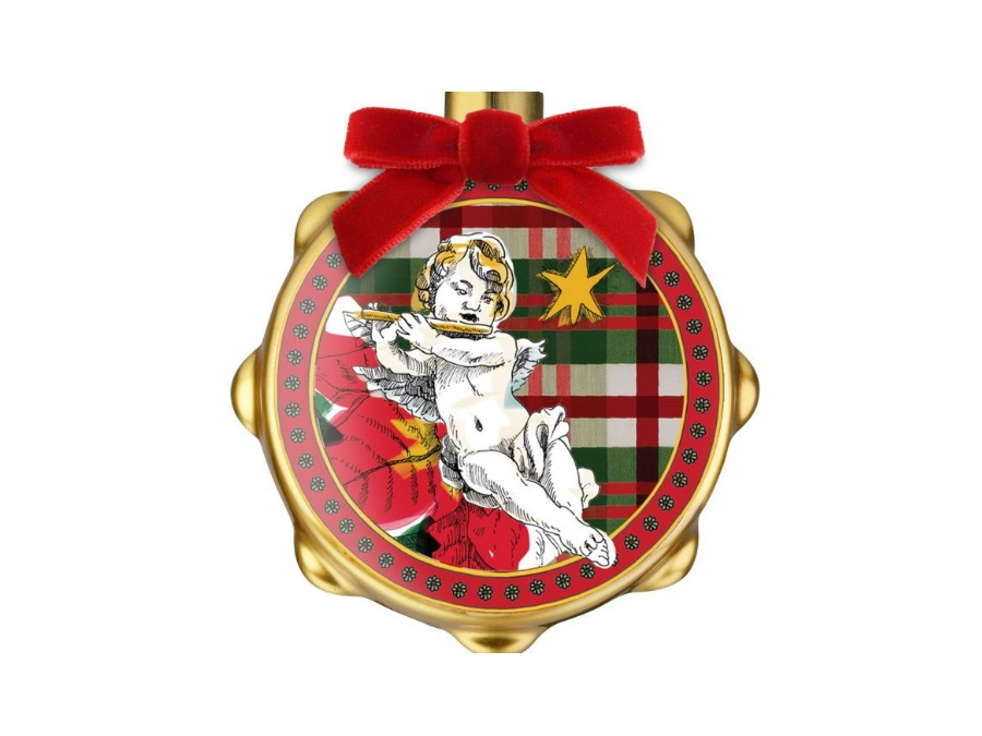 BACI MILANO xmas tartan - tamburello